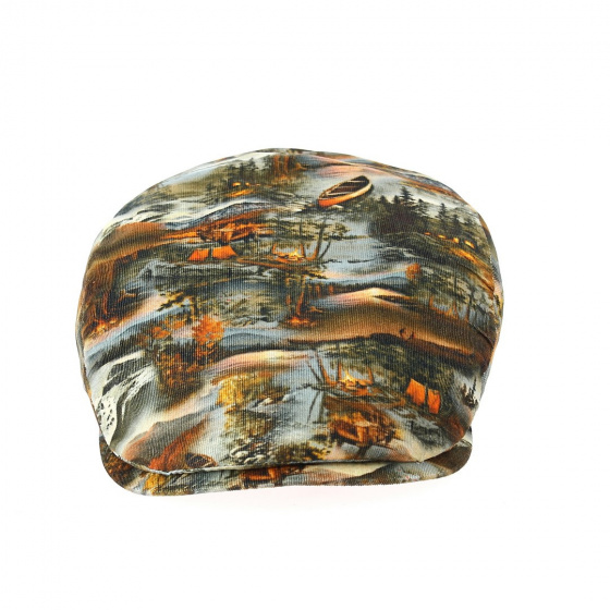 Burgundy Herringbone Flat Cap - City Sport