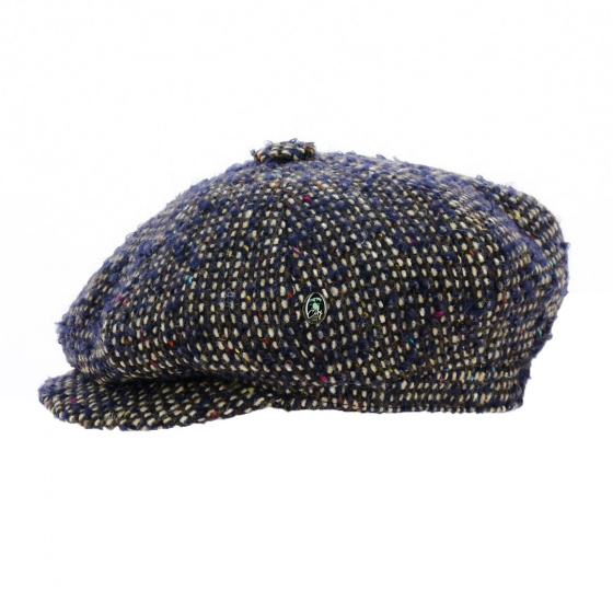 Casquette Irlandaise es Relax Laine Bleu - City Sport