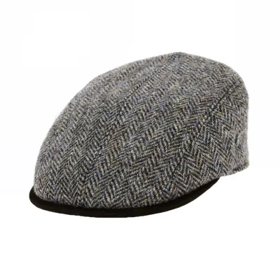 Casquette Bombée Laine Chevrons Grise - City Sport Reference : 18525 | Chapellerie Traclet