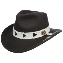 Gray Wool Felt Western Hat - Stetson