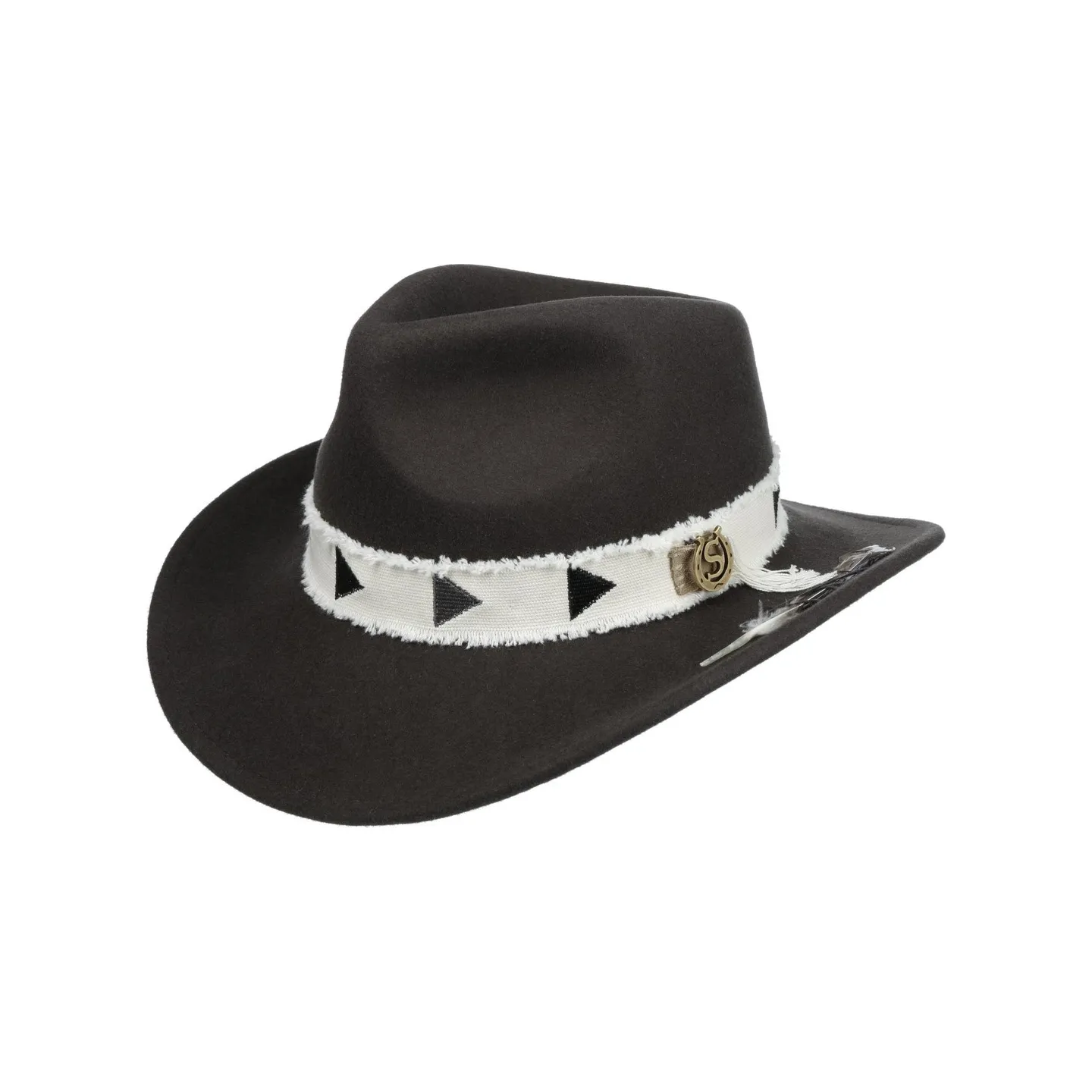 Western Hat Wool Felt Gray - Stetson Reference: 18531 | Traclet Hat Shop