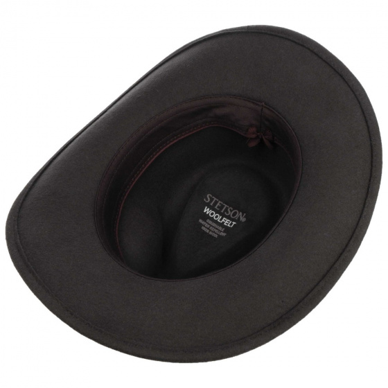 Western Hat Wool Felt Gray - Stetson