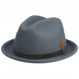Trilby hat Light blue wool felt - Stetson