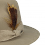 Beige Wool Felt Kentucky Hat - Stetson