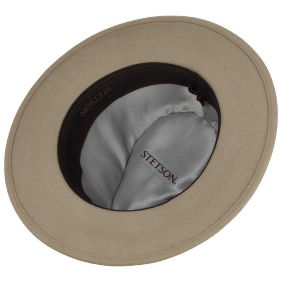 Chapeau Kentucky Feutre Laine Beige - Stetson Chapeau Kentucky Feutre Laine Beige - Stetson