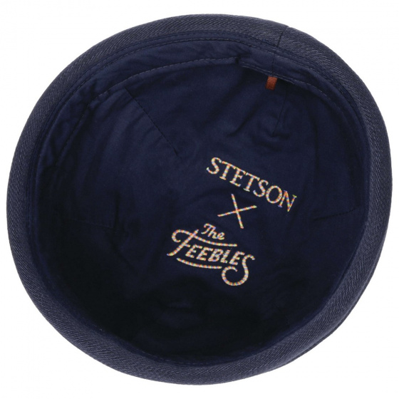Bonnet Docker Peyron Coton Marine - Stetson