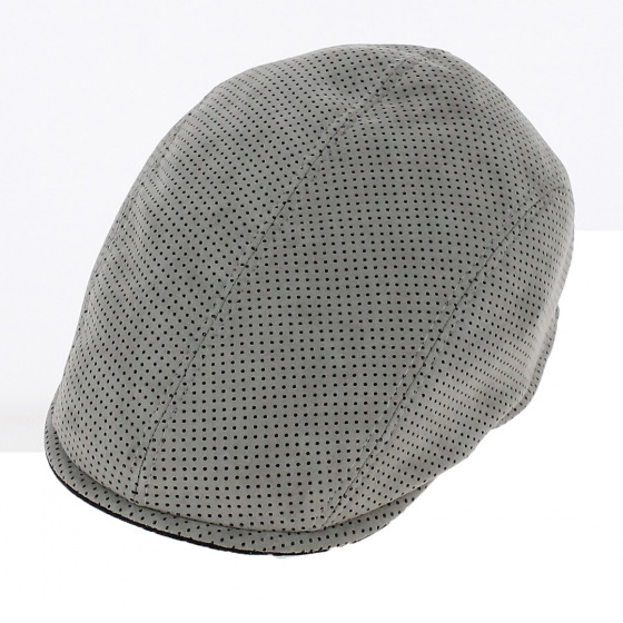 Grey Suede Curved Cap - Traclet