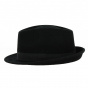Trilby Black Felt Hat - Traclet