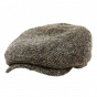 Stetson Austin Flat Cap in Beige Wool