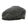 Black Chevron Flat Cap - Traclet Reference: 18537 | Traclet Hat Shop