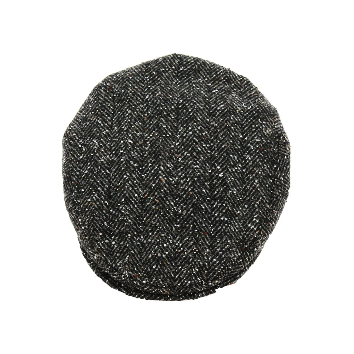 Black Chevron Flat Cap - Traclet Reference: 18537 | Traclet Hat Shop
