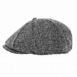Black Chevron Duck Bill Cap - Traclet