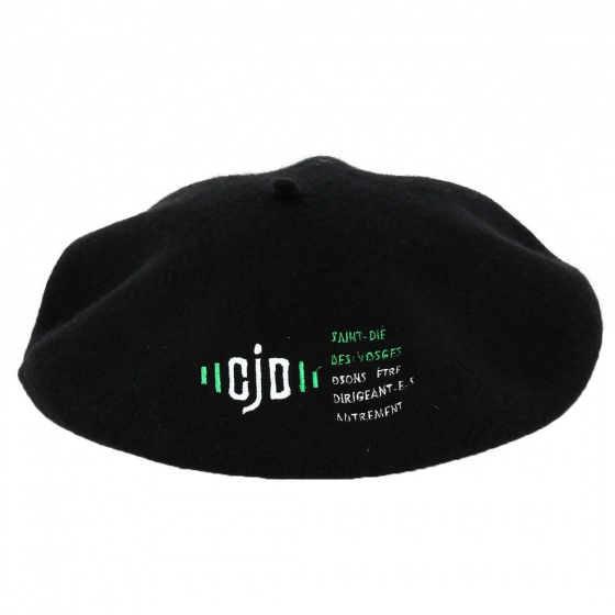 Custom Embroidered CJD Beret - Traclet