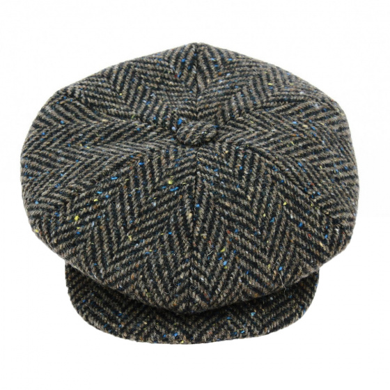 Casquette Irlandaise Relax Chevrons Laine Marron - City Sport Casquette Irlandaise Relax Chevrons Laine Marron - City Sport