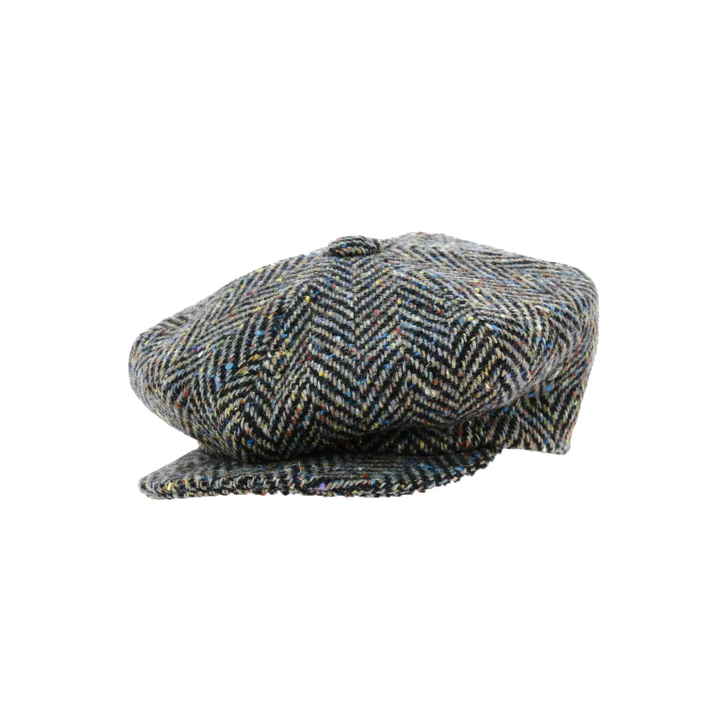 Casquette Irlandaise Relax Chevrons Laine Gris - City Sport Reference : 18543 | Chapellerie Traclet