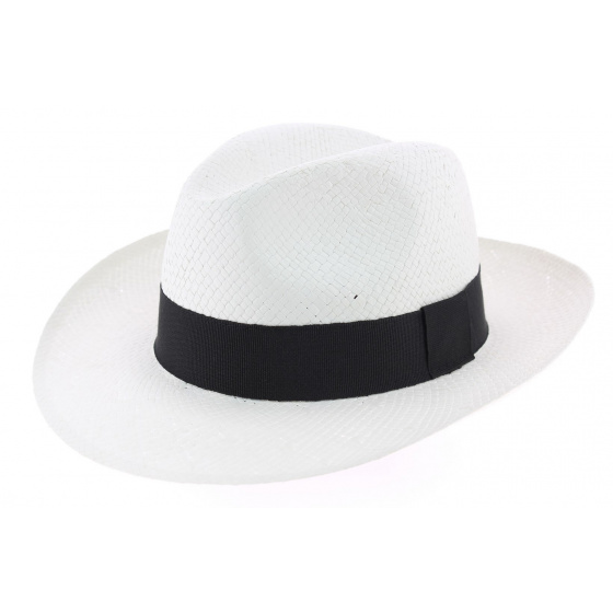 Panama Hat Moden Navy Ribbon - Traclet