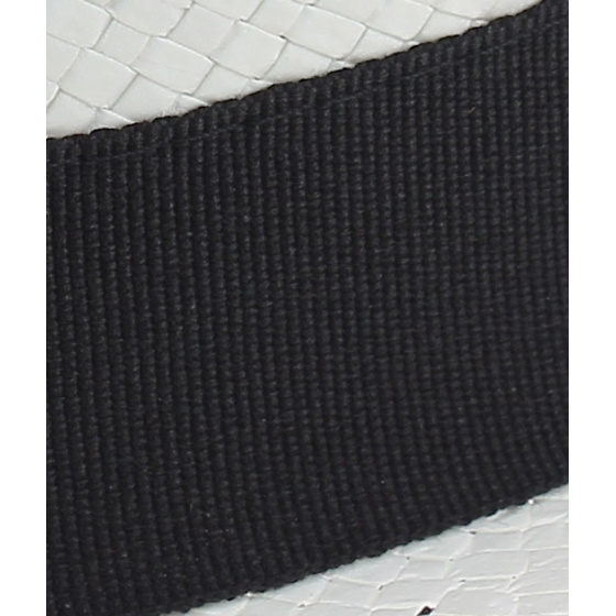Chapeau Panama Moden Ruban Marine - Traclet
