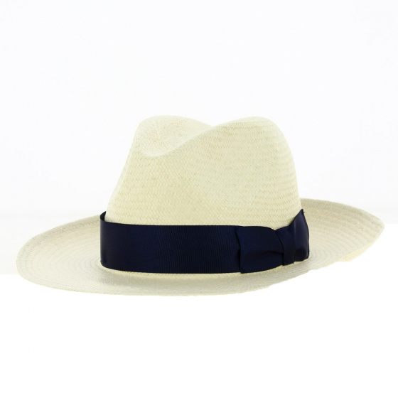 Panama Hat Navy Ribbon - Traclet