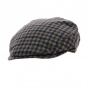 Grey Plaid Flat Cap - Traclet