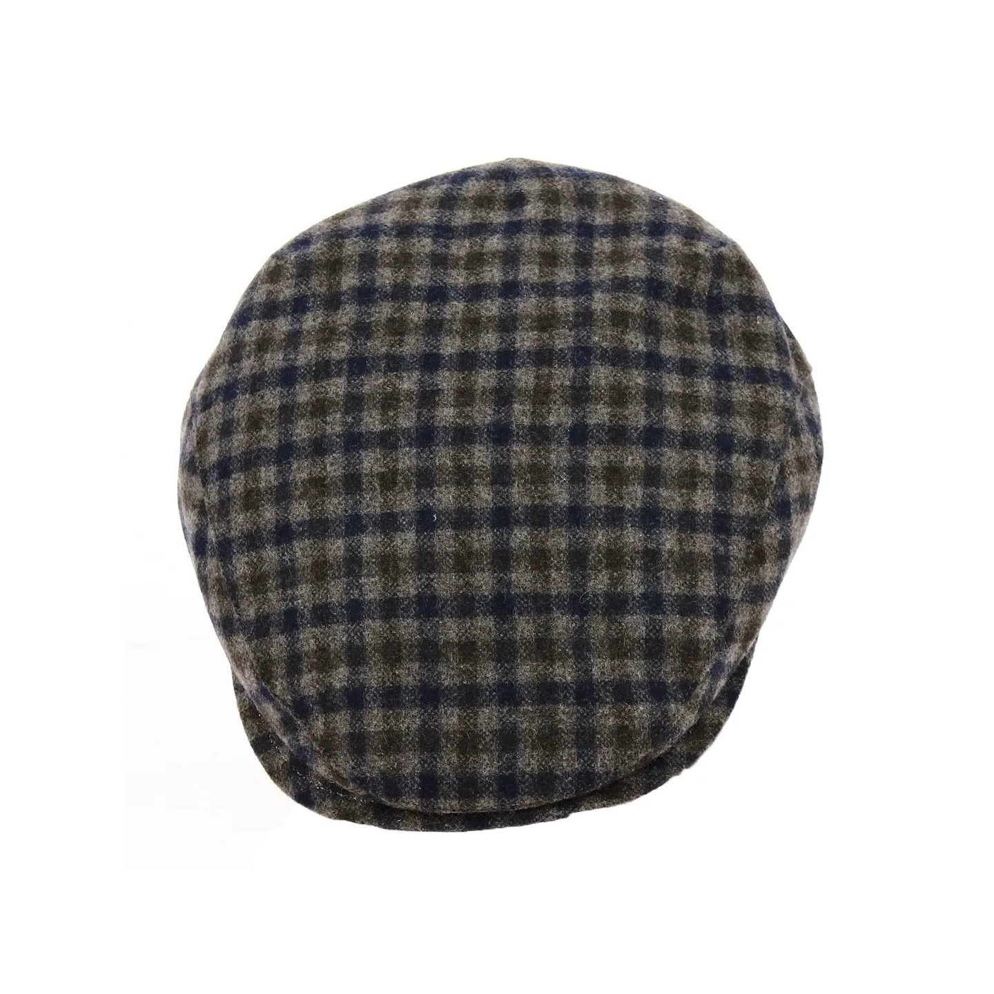 Casquette plate à carreaux Grise - Traclet Reference : 18551 | Chapellerie Traclet