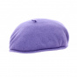 Kids Purple Wool Beret Cap - Kangol