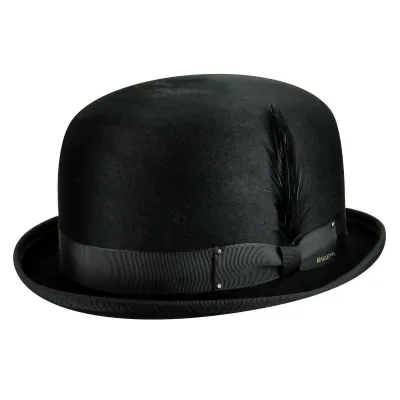 Chapeau Melon Harker Feutre Noir - Bailey