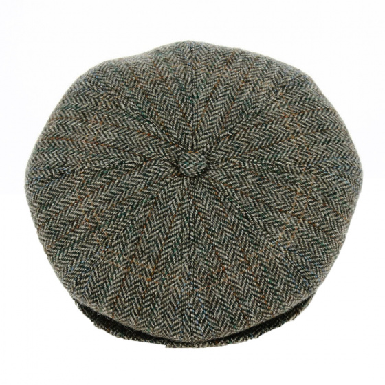 Grey Wool Ear Flap Cap - Traclet