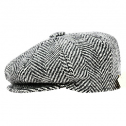 Gray & Black Irish Cap - Fléchet