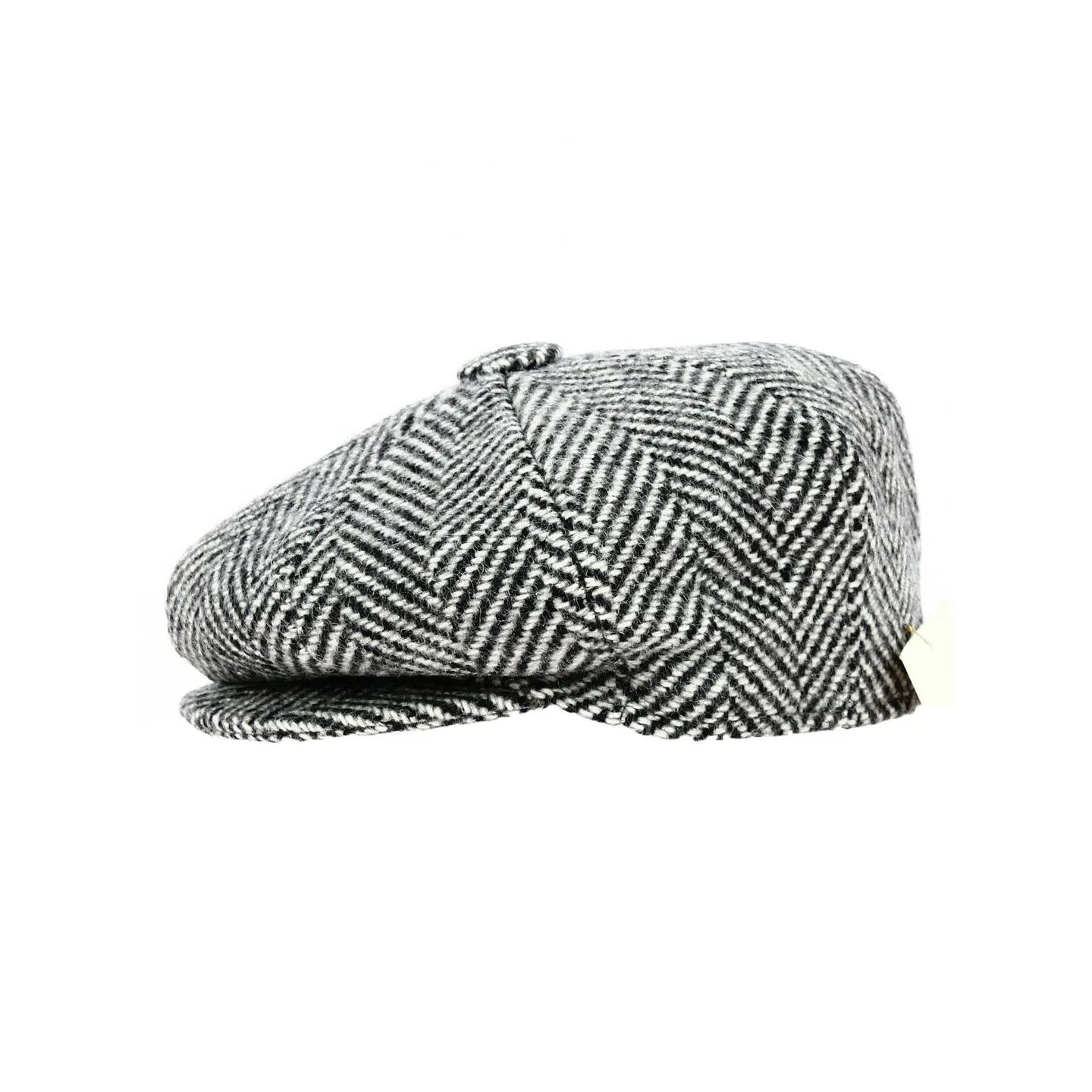 Casquette irlandaise Gris & Noir - Fléchet Reference : 18570 | Chapellerie Traclet