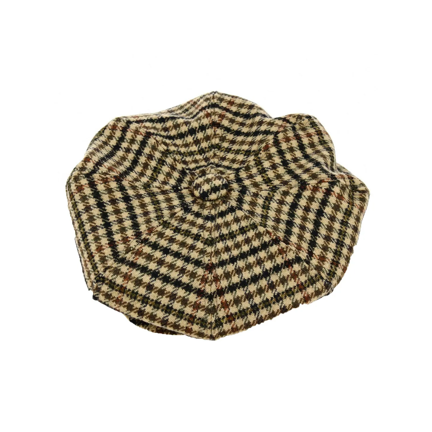 Casquette Irlandaise Laine à Carreaux - Traclet Référence : 18571 | Chapellerie Traclet