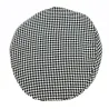 Kids' Grey Houndstooth Flat Cap - Traclet Reference: 18572 | Traclet Hat Shop