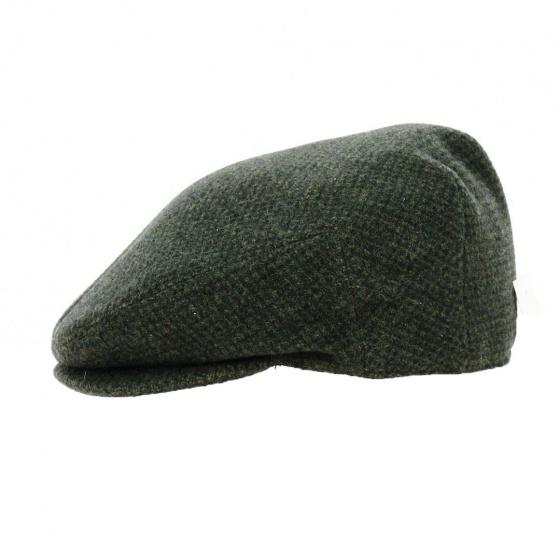 Kids Green Wool Ear Flap Cap - Traclet
