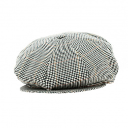 Grey Houndstooth Irish Cap - Traclet