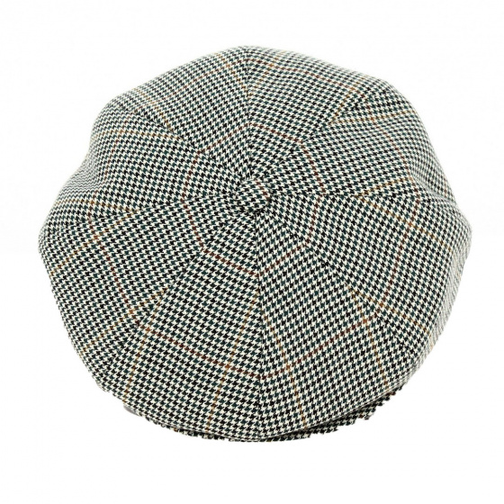 Grey Houndstooth Irish Cap - Traclet