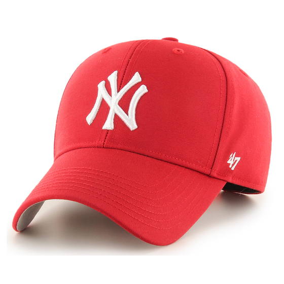 Yankees NY Red Snapback Cap - 47 Brand