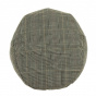Beige Square Flat Cap - Traclet