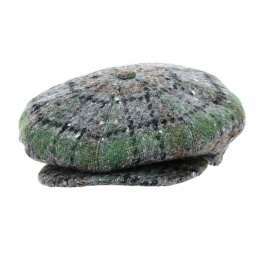 Grey Newsboy Cap - Traclet