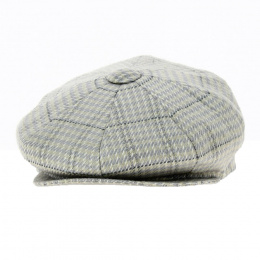 8-sided Blue Wool Cap - Traclet