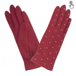 Gants Femme Malina Tactiles Rouge - Glove Story