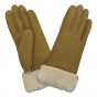 Camel Suede Sheepskin Glove - Glove Story