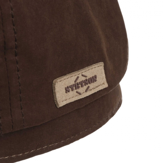 Brown Waterproof Hatteras Cap - Stetson