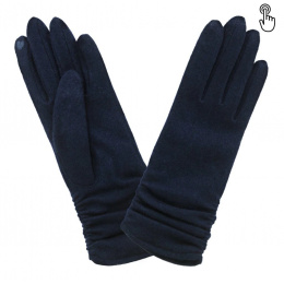 Nina Women's Gloves Tactile Navy - Glove Story
