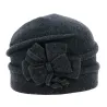 Toque Femme Akuna Laine Gris chiné - Traclet