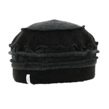 Edline Black & Charcoal Toque - Traclet Reference: 18686 | Traclet Hat Shop