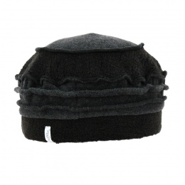 Edline Black & Charcoal Toque - Traclet
