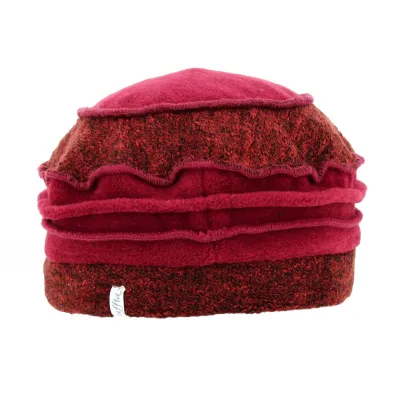 Toque Edline Rouge & Rouille - Traclet Reference : 18687 | Chapellerie Traclet