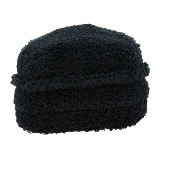 Black Sherpa Beanie - Traclet