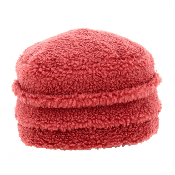 Orange Sherpa Beanie - Traclet