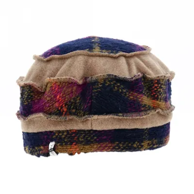 Toque Edline Camel & Violet - Traclet