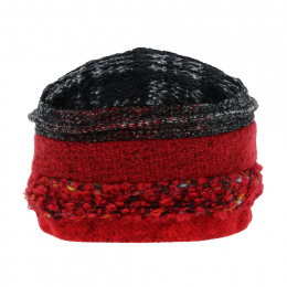 Fuchsia Upcycling Toque - Traclet
